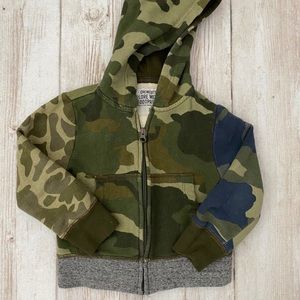 Crewcuts camo sweatshirt